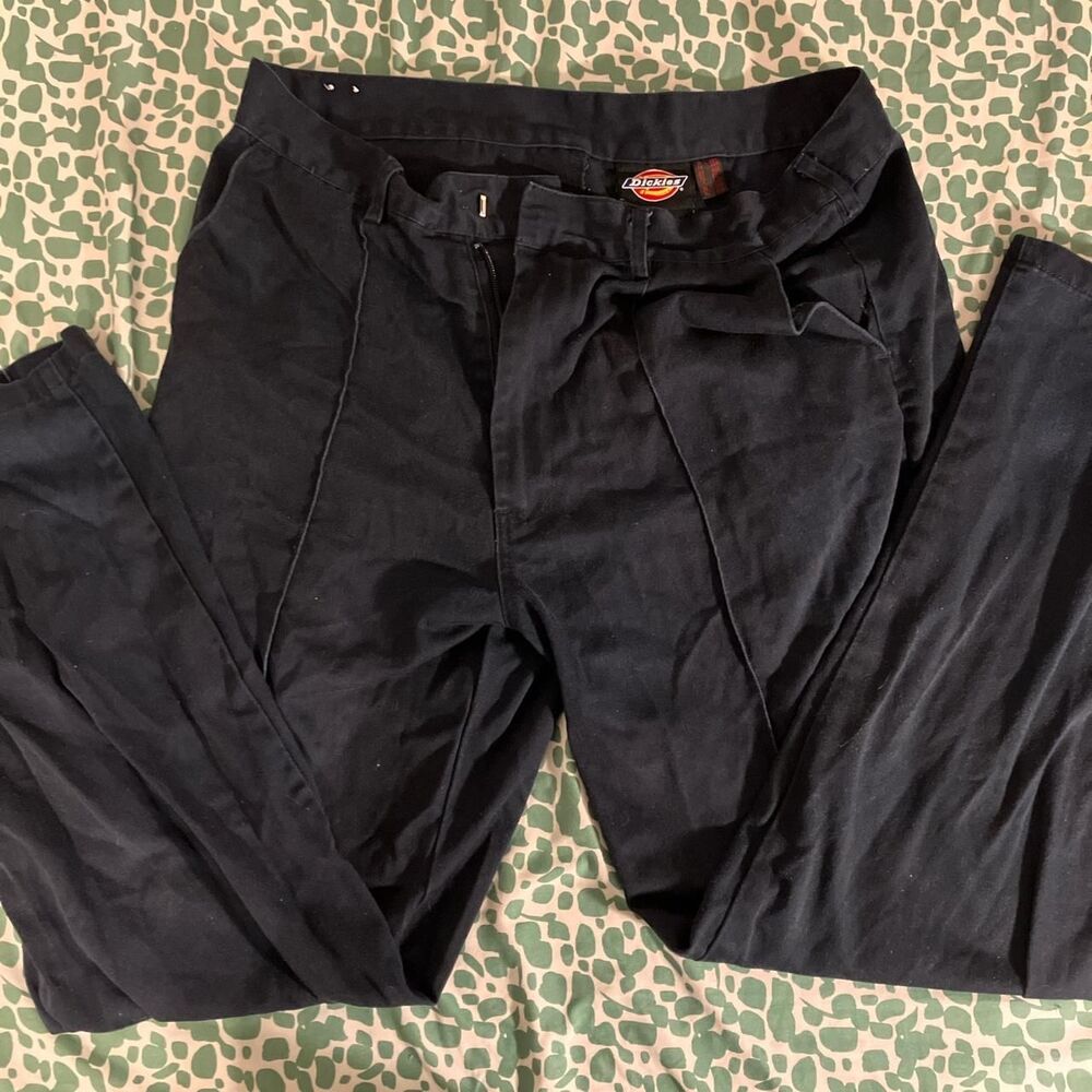 Dickies Men's Navy Trousers Work Pants